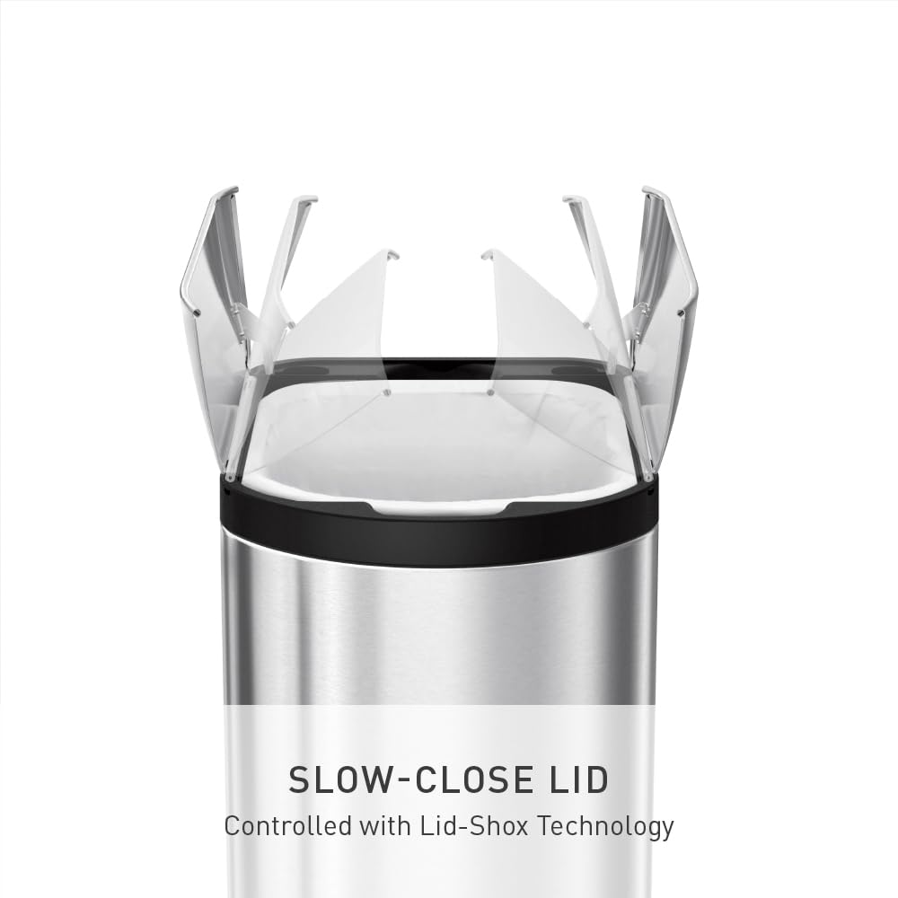 Amazon｜シンプルヒューマン ゴミ箱 30リットル バタフライ ステップ